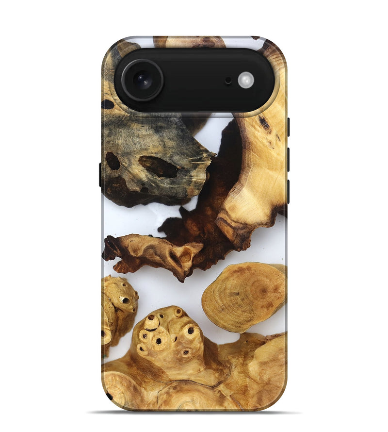 iPhone 17 Air Wood Live Edge Phone Case - Elmo (Clear, 830875)