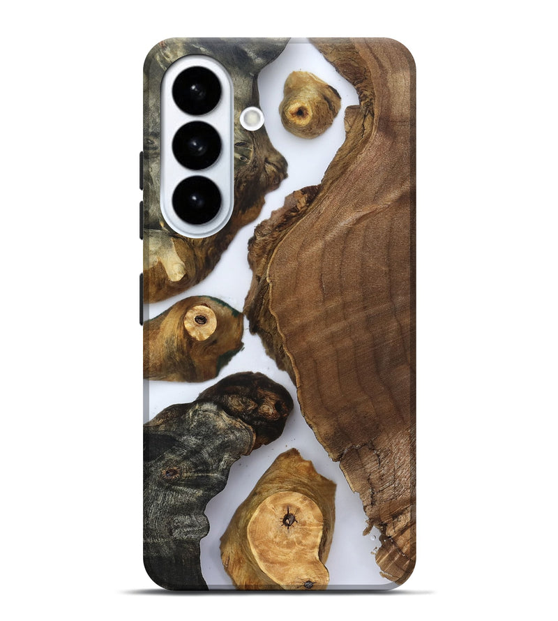 Galaxy S26 Plus Wood Live Edge Phone Case - Elma (Clear, 830876)