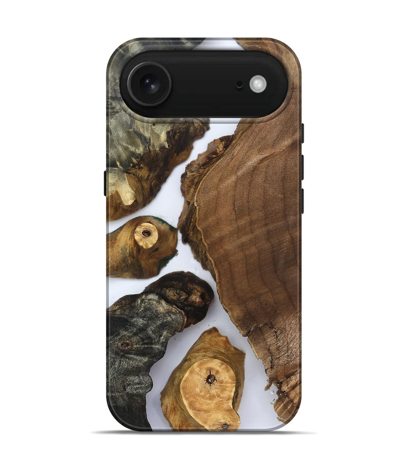 iPhone 17 Air Wood Live Edge Phone Case - Elma (Clear, 830876)