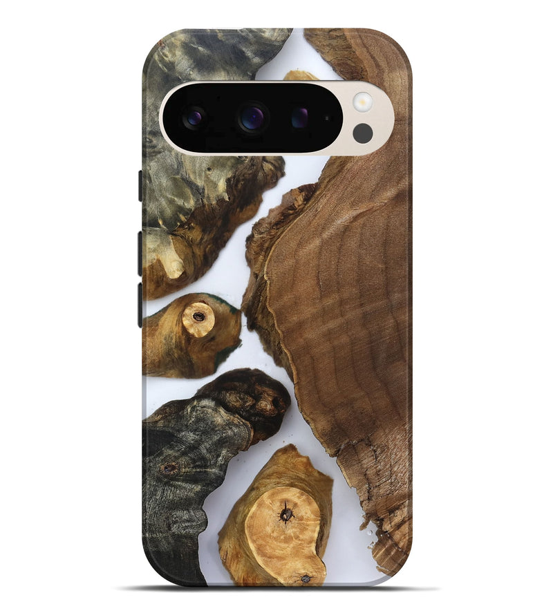 Pixel 10 Pro XL Wood Live Edge Phone Case - Elma (Clear, 830876)