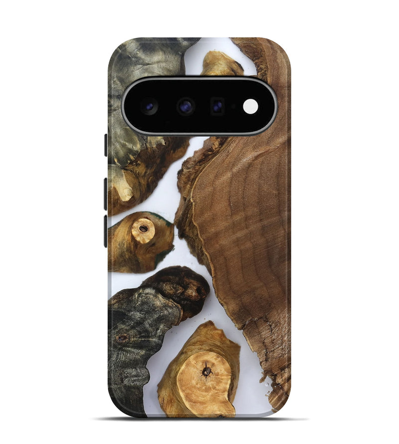 Pixel 11 Wood Live Edge Phone Case - Elma (Clear, 830876)