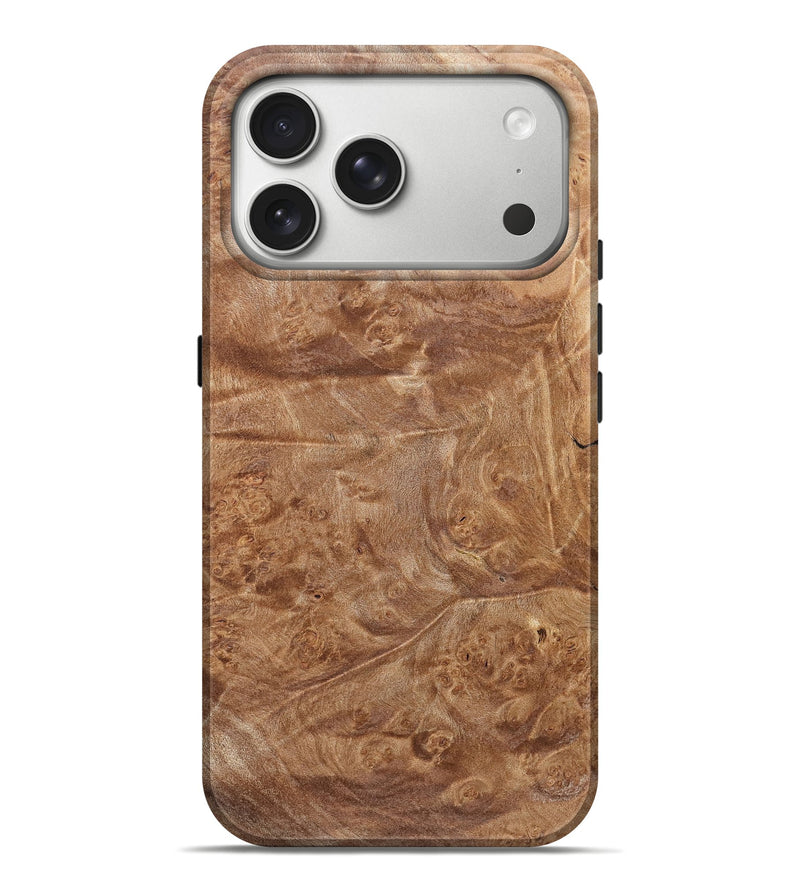 iPhone 17 Pro Max Wood Live Edge Phone Case - Mabel (Solid Wood, 830879)