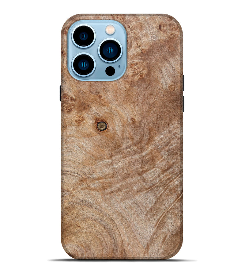 iPhone 14 Pro Max Wood Live Edge Phone Case - Marta (Solid Wood, 830880)