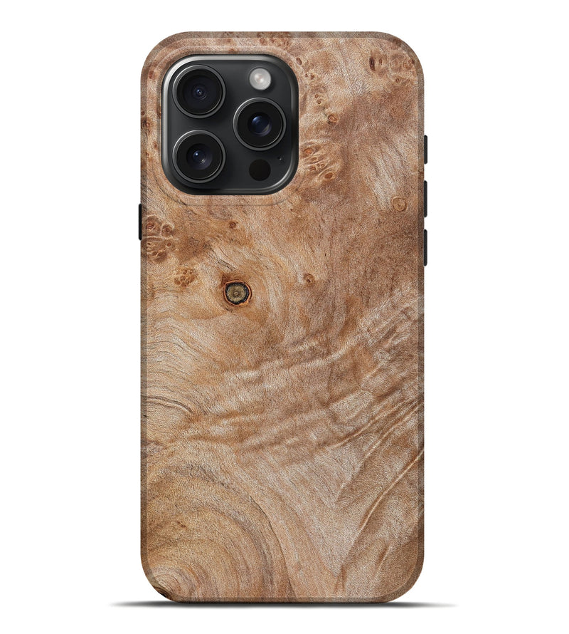 iPhone 16 Pro Max Wood Live Edge Phone Case - Marta (Solid Wood, 830880)