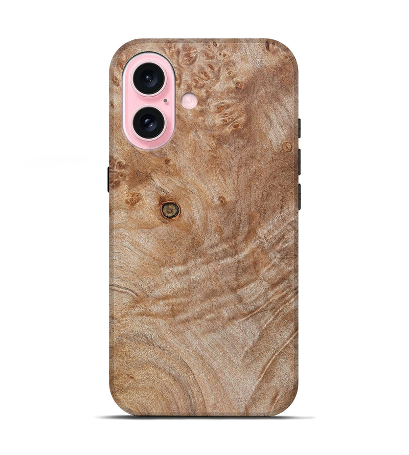iPhone 17 Wood Live Edge Phone Case - Marta (Solid Wood, 830880)