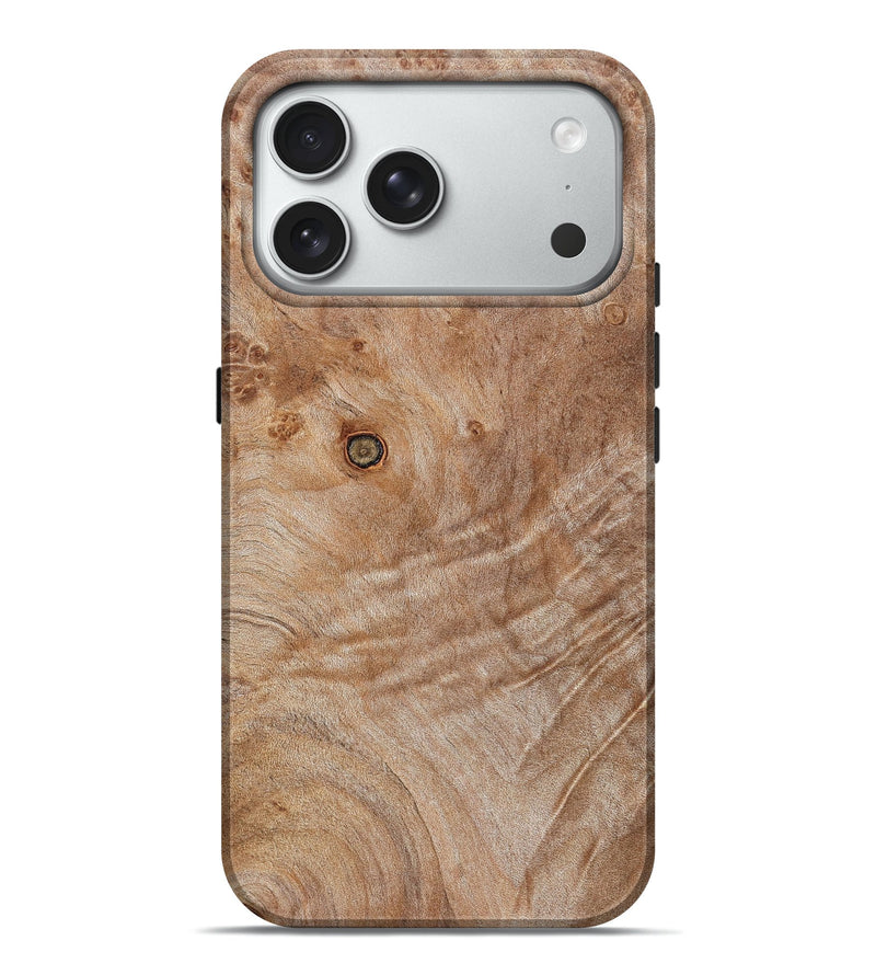 iPhone 18 Pro Max Wood Live Edge Phone Case - Marta (Solid Wood, 830880)