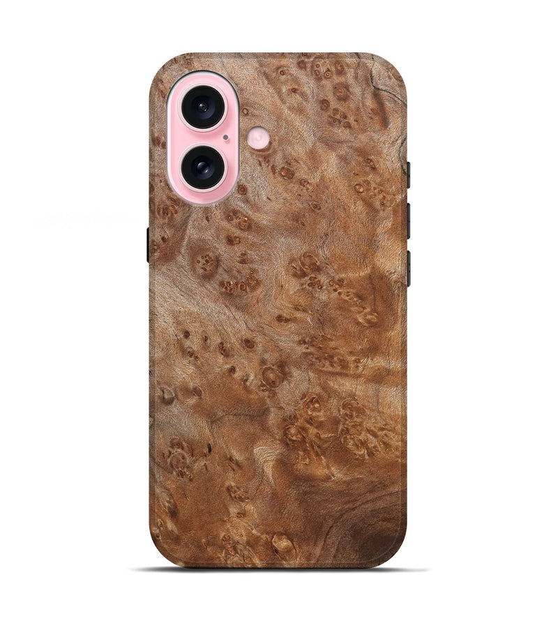 iPhone 17 Wood Live Edge Phone Case - Kohen (Solid Wood, 830881)