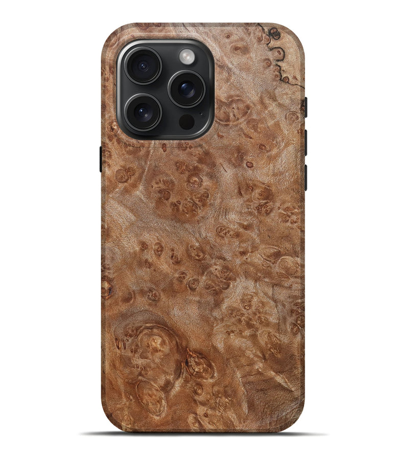 iPhone 16 Pro Max Wood Live Edge Phone Case - Toccara (Solid Wood, 830882)
