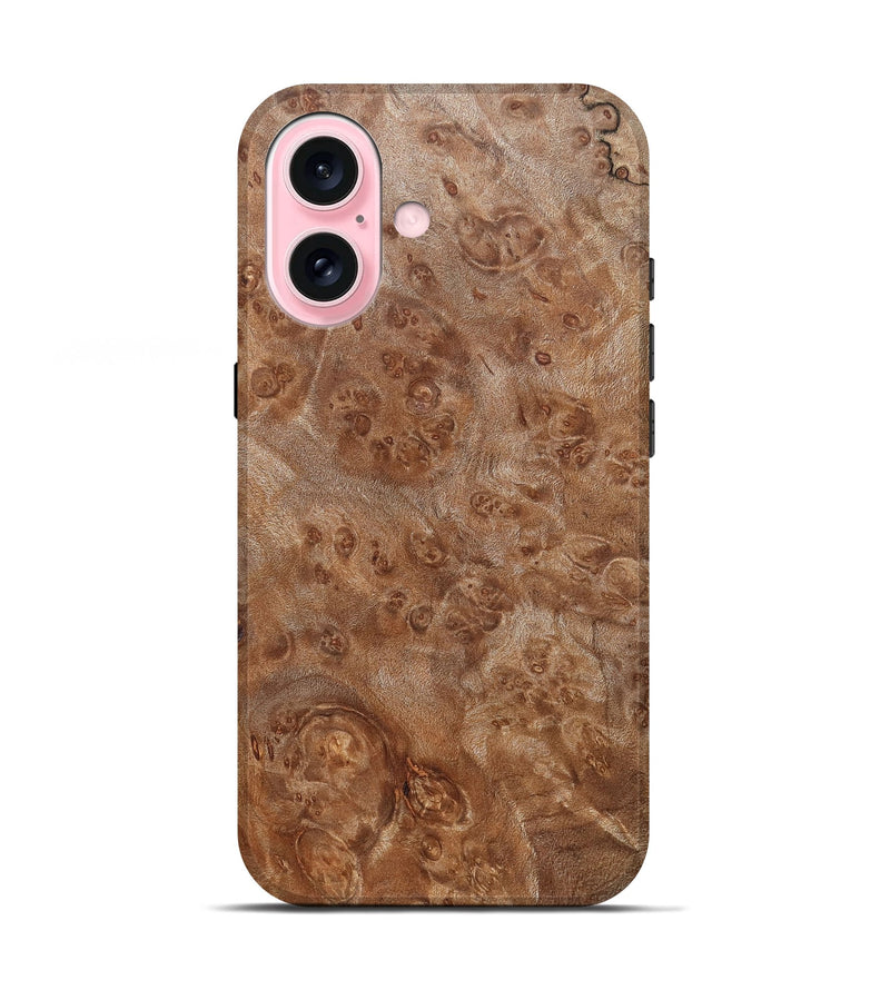 iPhone 17 Wood Live Edge Phone Case - Toccara (Solid Wood, 830882)