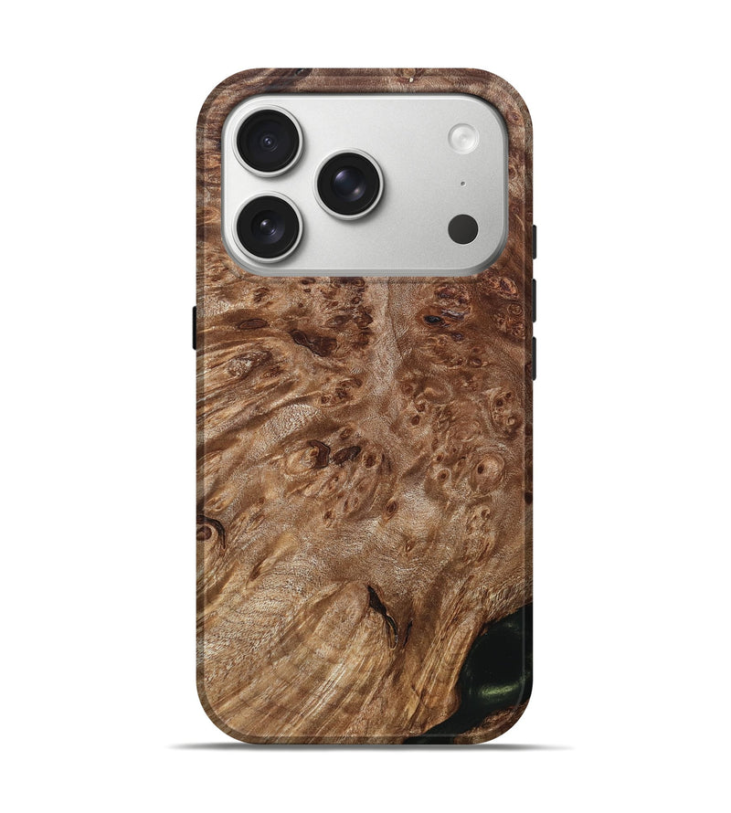 iPhone 17 Pro Wood Live Edge Phone Case - Rosanna (Solid Wood, 830884)