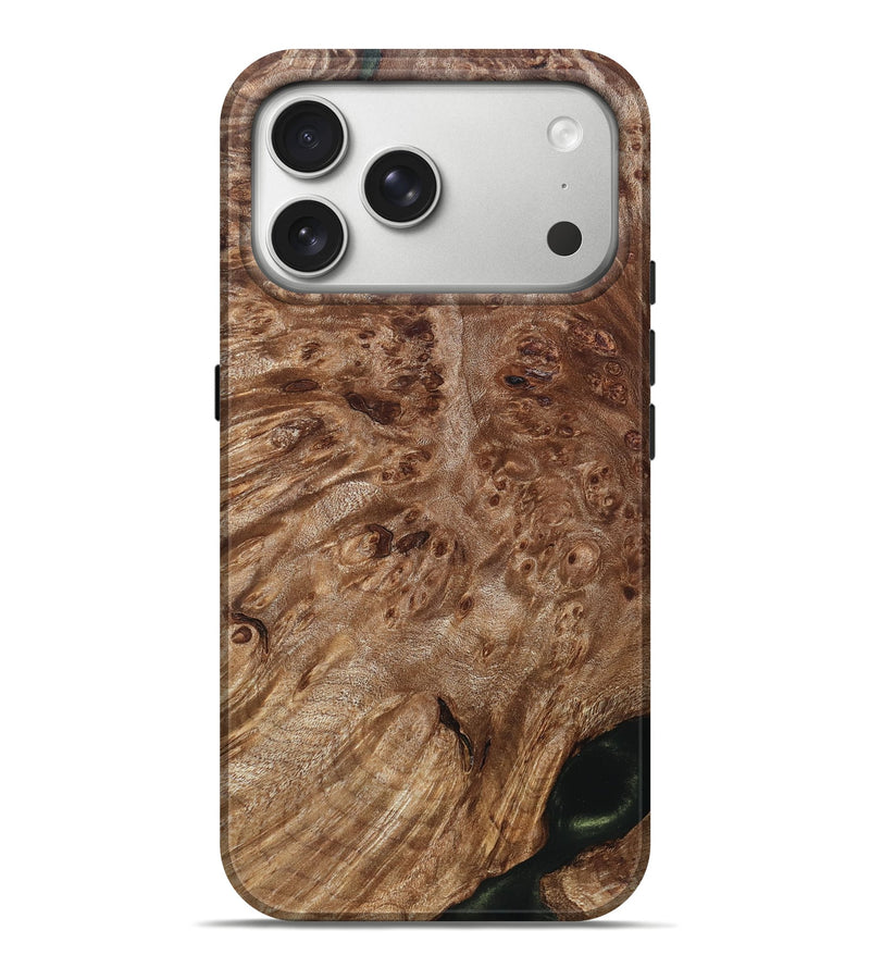 iPhone 17 Pro Max Wood Live Edge Phone Case - Rosanna (Solid Wood, 830884)