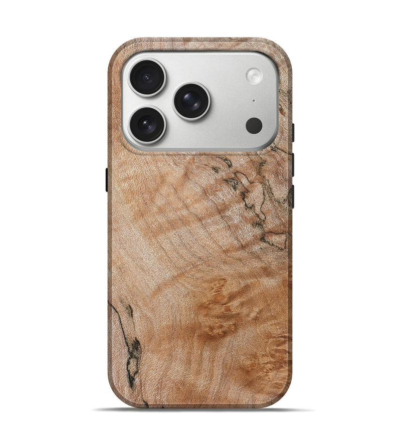 iPhone 17 Pro Wood Live Edge Phone Case - Ray (Solid Wood, 830887)