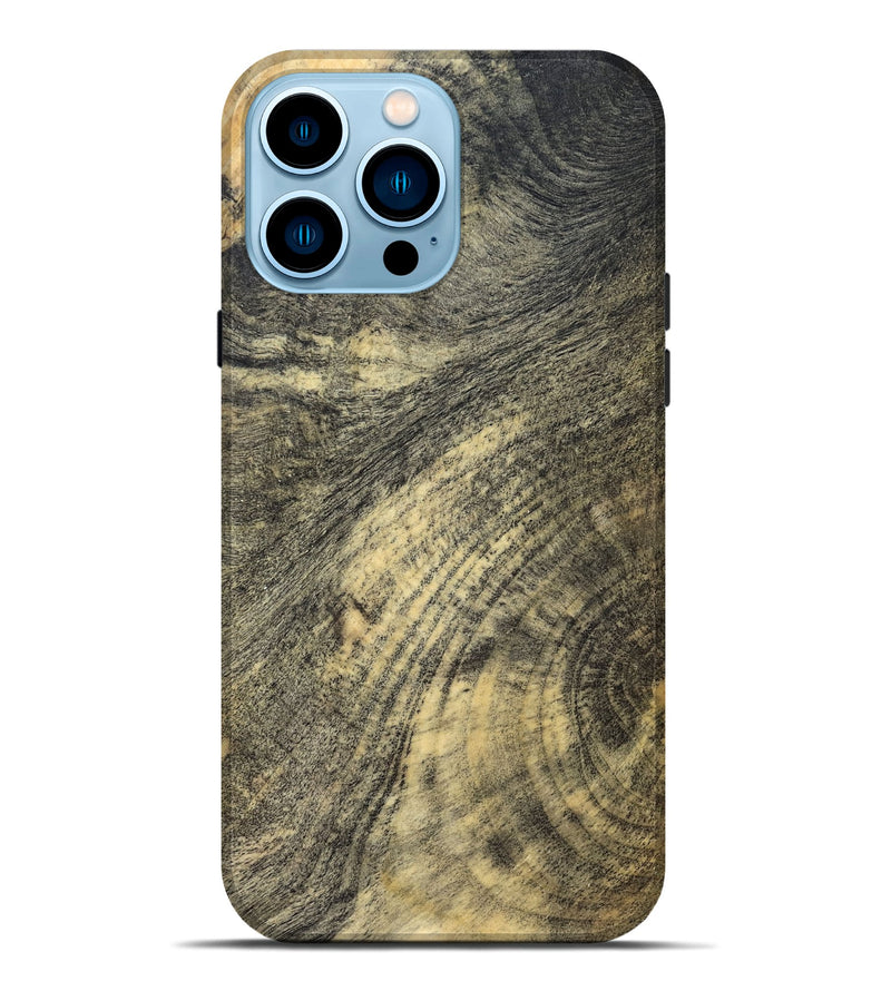 iPhone 14 Pro Max Wood Live Edge Phone Case - Kieran (Solid Wood, 830891)