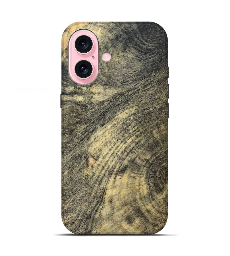 iPhone 17 Wood Live Edge Phone Case - Kieran (Solid Wood, 830891)
