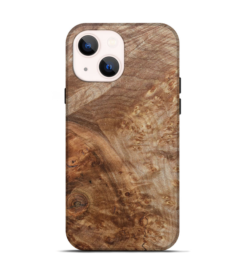 iPhone 14 Wood Live Edge Phone Case - Kizzy (Solid Wood, 830892)