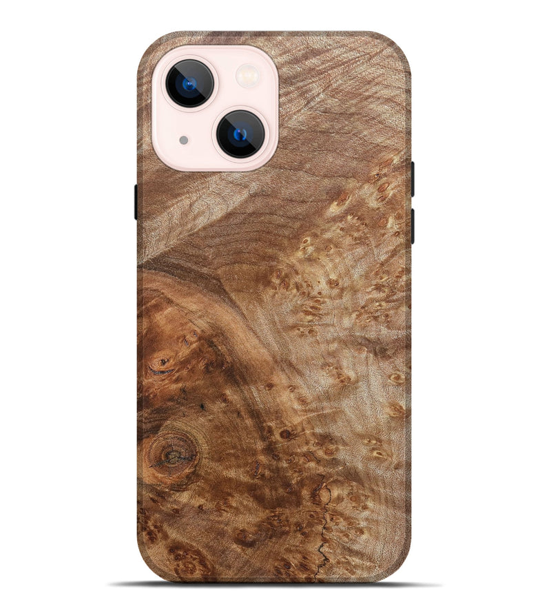 iPhone 14 Plus Wood Live Edge Phone Case - Kizzy (Solid Wood, 830892)