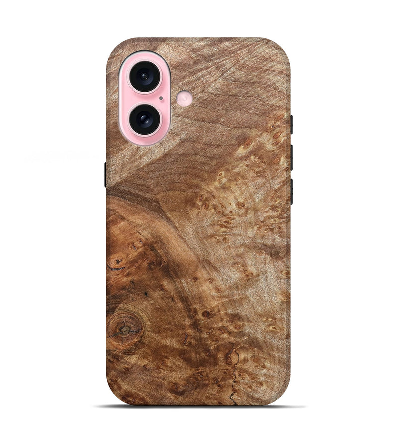 iPhone 17 Wood Live Edge Phone Case - Kizzy (Solid Wood, 830892)