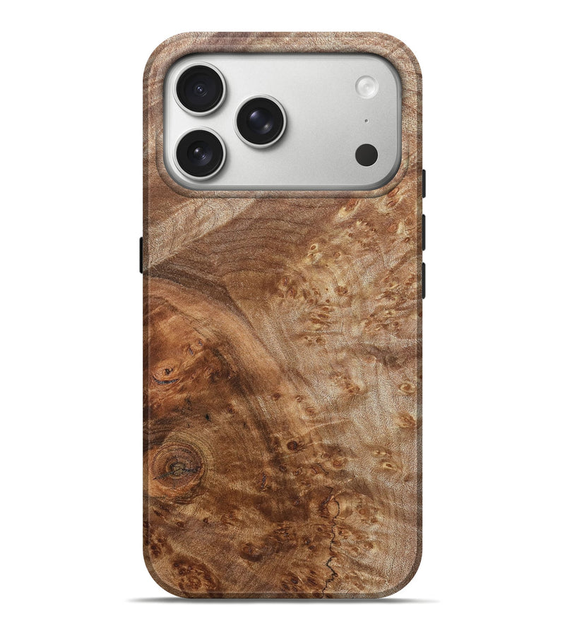 iPhone 17 Pro Max Wood Live Edge Phone Case - Kizzy (Solid Wood, 830892)