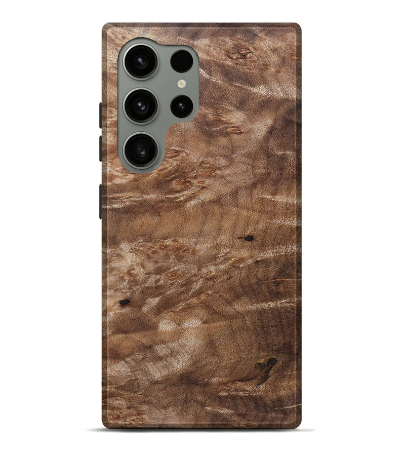 Galaxy S24 Ultra Wood Live Edge Phone Case - Lila (Solid Wood, 830894)