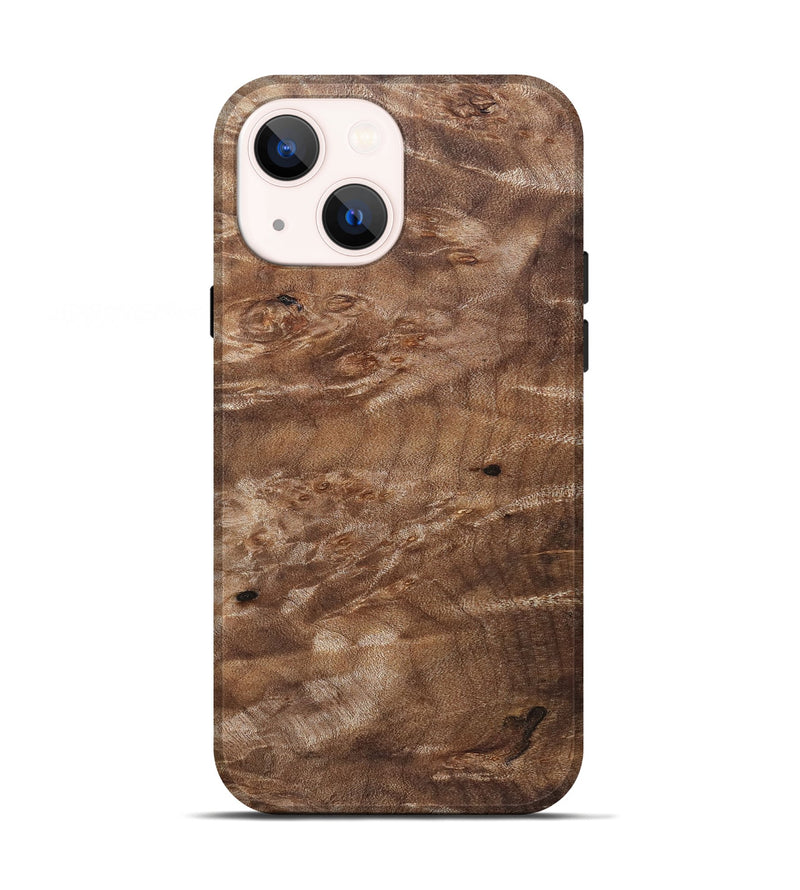 iPhone 13 Wood Live Edge Phone Case - Lila (Solid Wood, 830894)