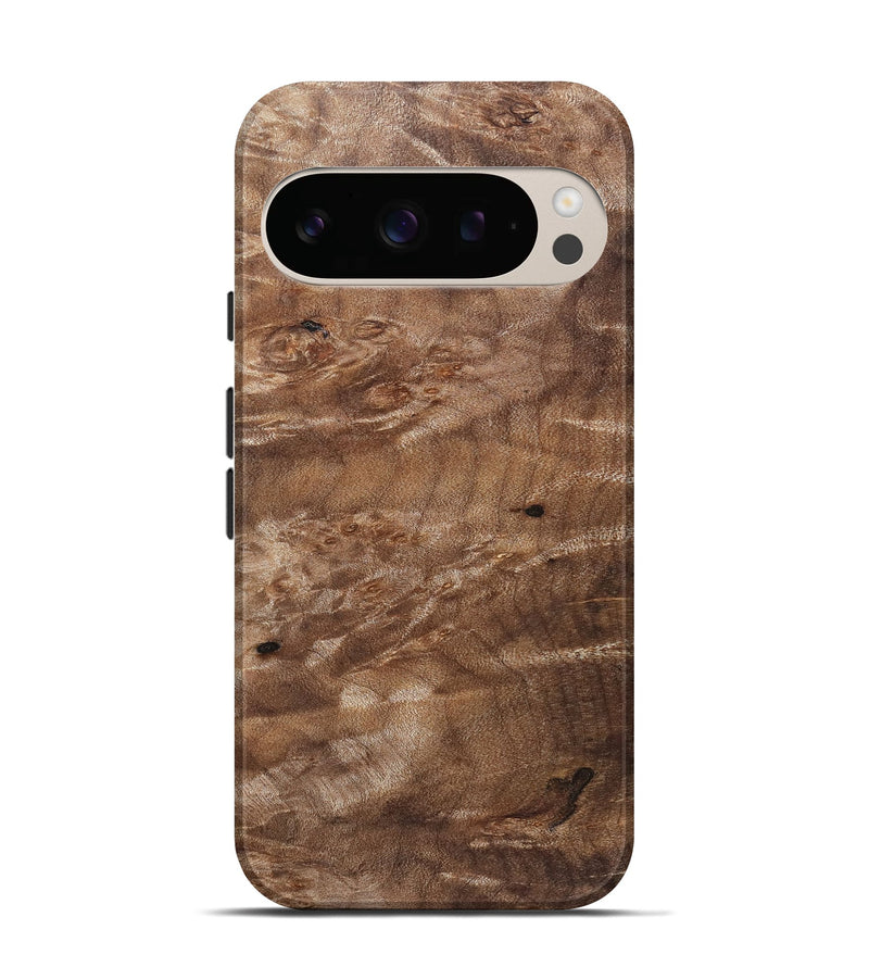 Pixel 10 Pro Wood Live Edge Phone Case - Lila (Solid Wood, 830894)