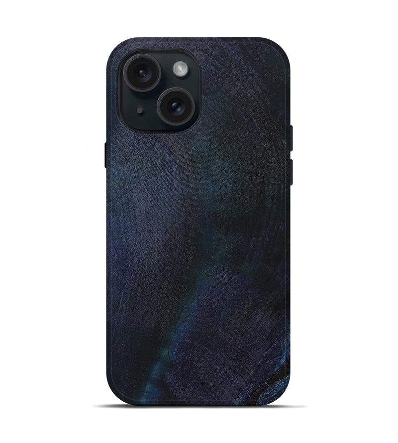 iPhone 15 Wood Live Edge Phone Case - Carrie (Solid Wood, 830900)