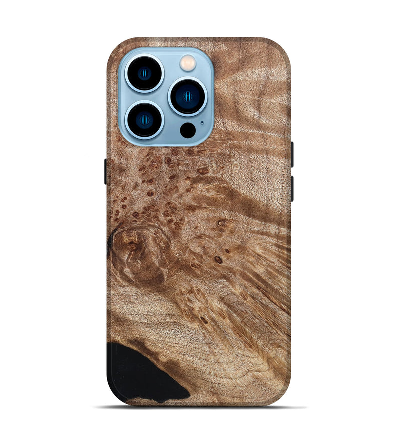 iPhone 14 Pro Wood Live Edge Phone Case - Karter (Solid Wood, 830903)