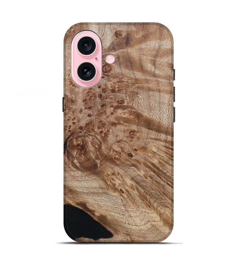 iPhone 17 Wood Live Edge Phone Case - Karter (Solid Wood, 830903)