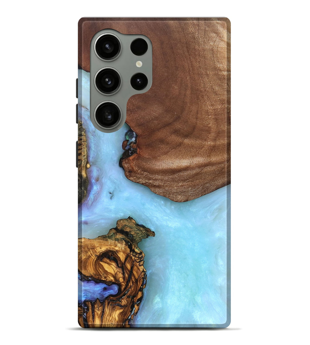 Galaxy S24 Ultra Wood Live Edge Phone Case - Jayde (Ghost, 830911)