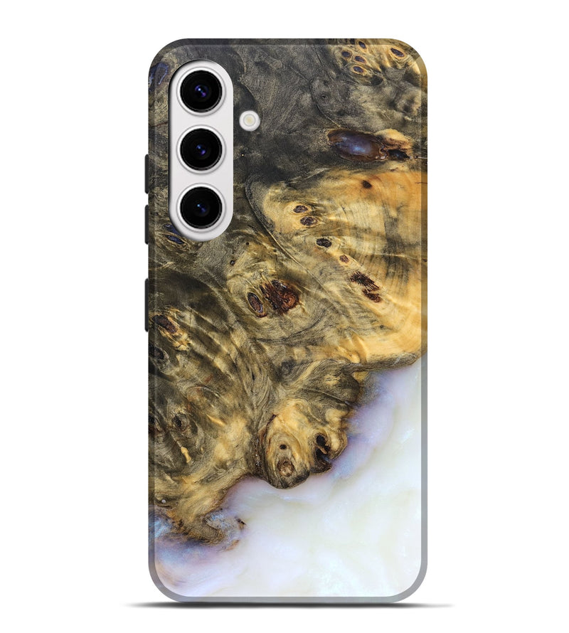 Galaxy S25 Plus Wood Live Edge Phone Case - Kristie (Ghost, 830914)