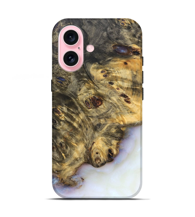 iPhone 17 Wood Live Edge Phone Case - Kristie (Ghost, 830914)