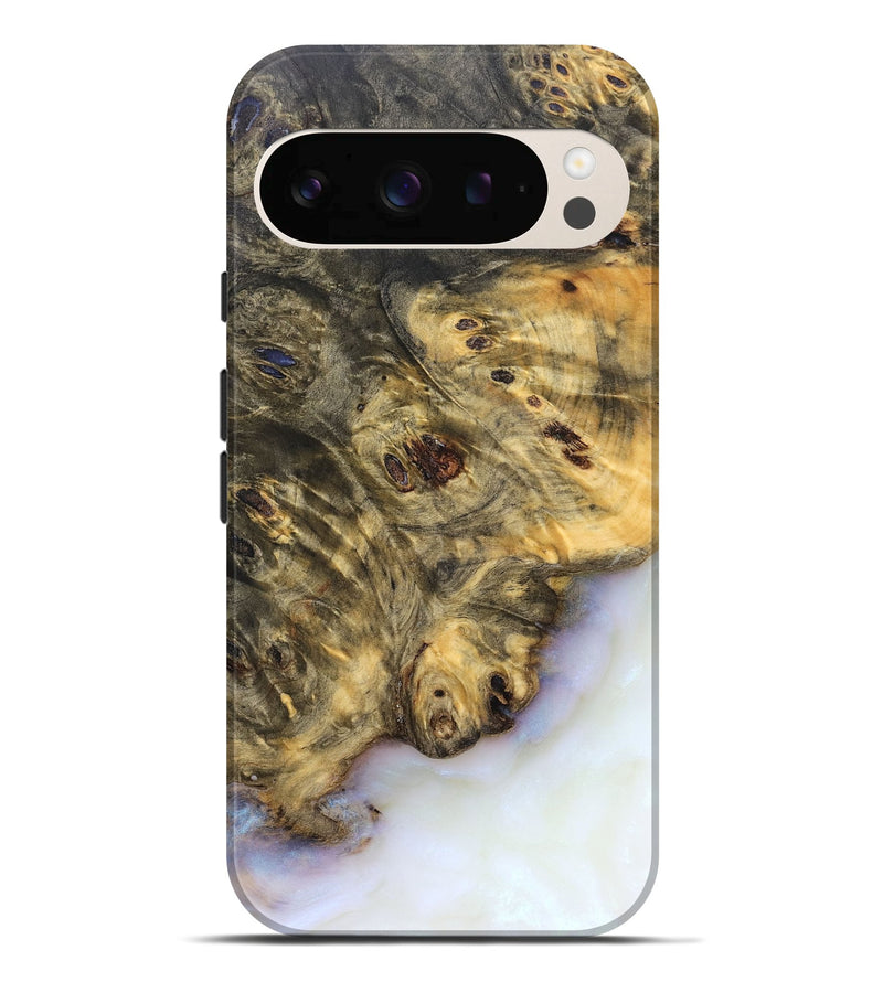 Pixel 10 Pro XL Wood Live Edge Phone Case - Kristie (Ghost, 830914)