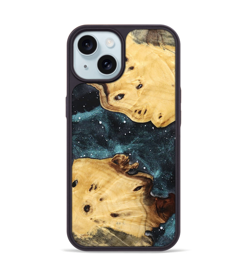 iPhone 15 Wood Phone Case - Angela (Cosmos, 830926)