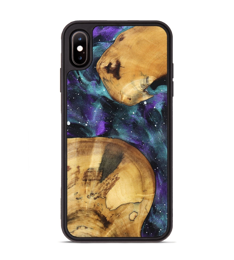 iPhone Xs Max Wood Phone Case - Opal (Cosmos, 830927)