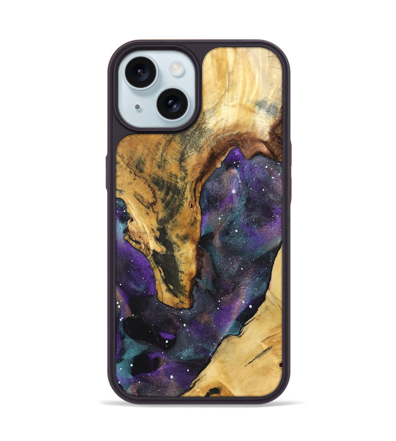iPhone 15 Wood Phone Case - Chelsey (Cosmos, 830942)