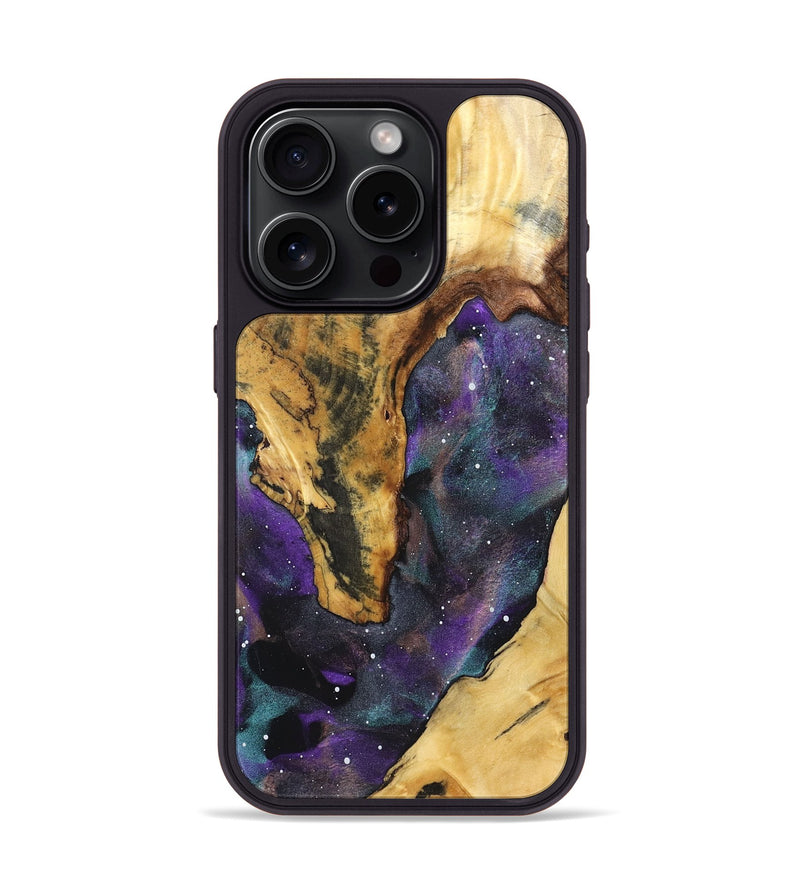 iPhone 15 Pro Wood Phone Case - Chelsey (Cosmos, 830942)
