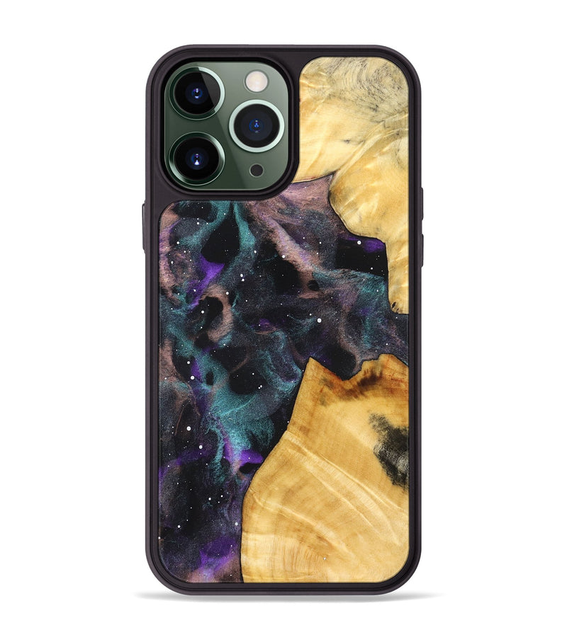 iPhone 13 Pro Max Wood Phone Case - Aleta (Cosmos, 830954)
