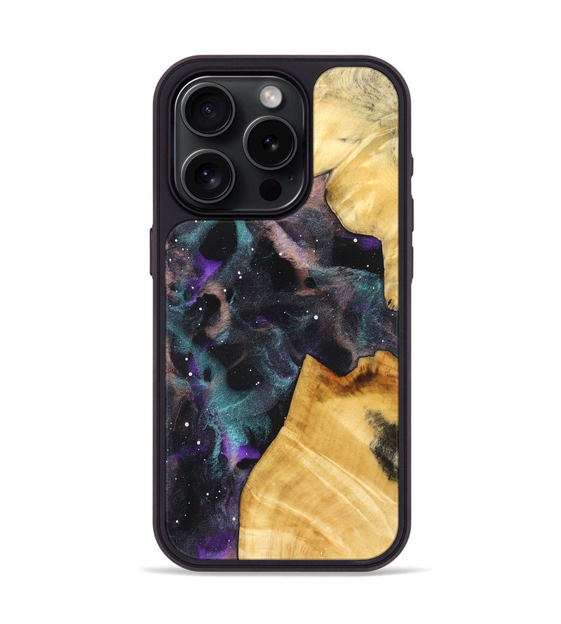 iPhone 15 Pro Wood Phone Case - Aleta (Cosmos, 830954)