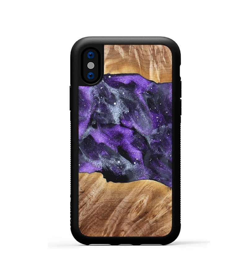 iPhone Xs Wood Phone Case - Guss (Cosmos, 830958)