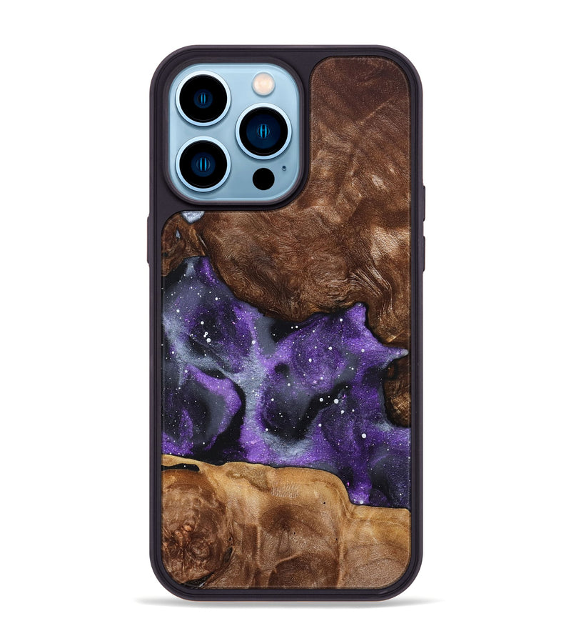 iPhone 14 Pro Max Wood Phone Case - Evelyne (Cosmos, 830962)