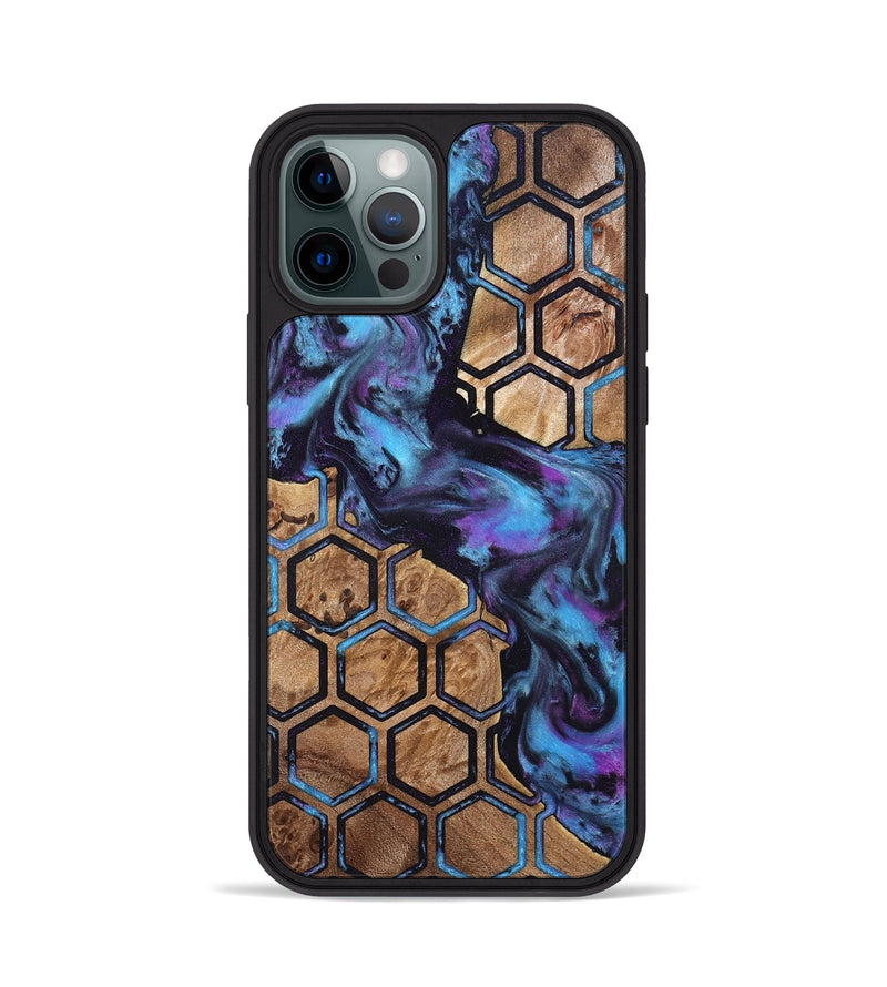iPhone 12 Pro Wood Phone Case - Jonna (Pattern, 830963)