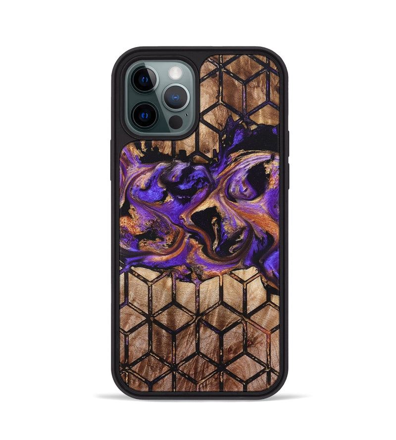 iPhone 12 Pro Wood Phone Case - Natasha (Pattern, 830964)
