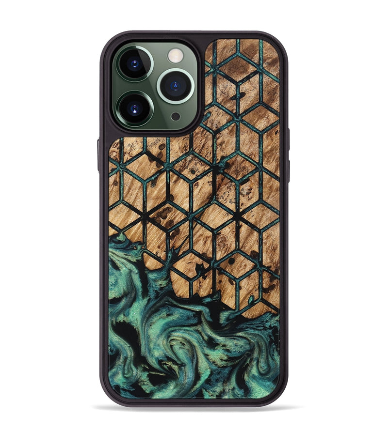 iPhone 13 Pro Max Wood Phone Case - Kaitlin (Pattern, 830965)