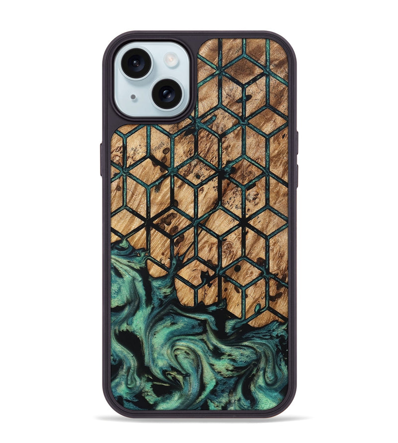 iPhone 15 Plus Wood Phone Case - Kaitlin (Pattern, 830965)