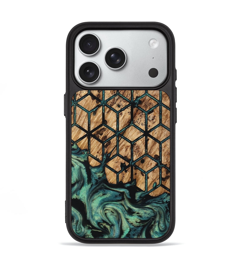 iPhone 18 Pro Wood Phone Case - Kaitlin (Pattern, 830965)