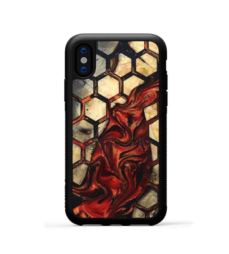 iPhone Xs Wood Phone Case - Betty (Pattern, 830968)