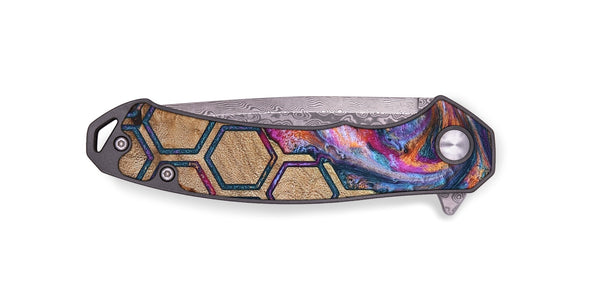 EDC Wood Pocket Knife - Shelly (Pattern, 830969)