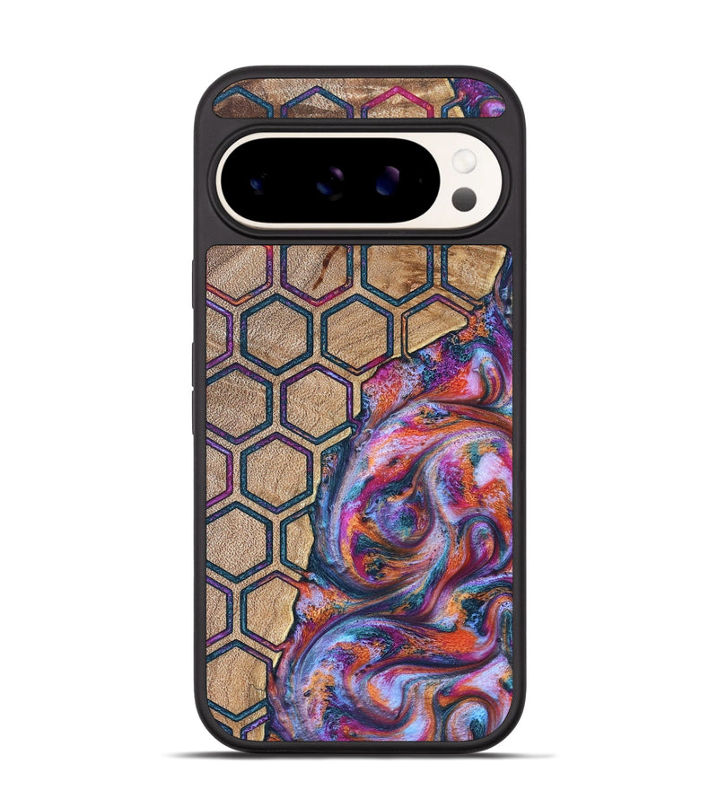 Pixel 9 Pro Wood Phone Case - Shelly (Pattern, 830969)