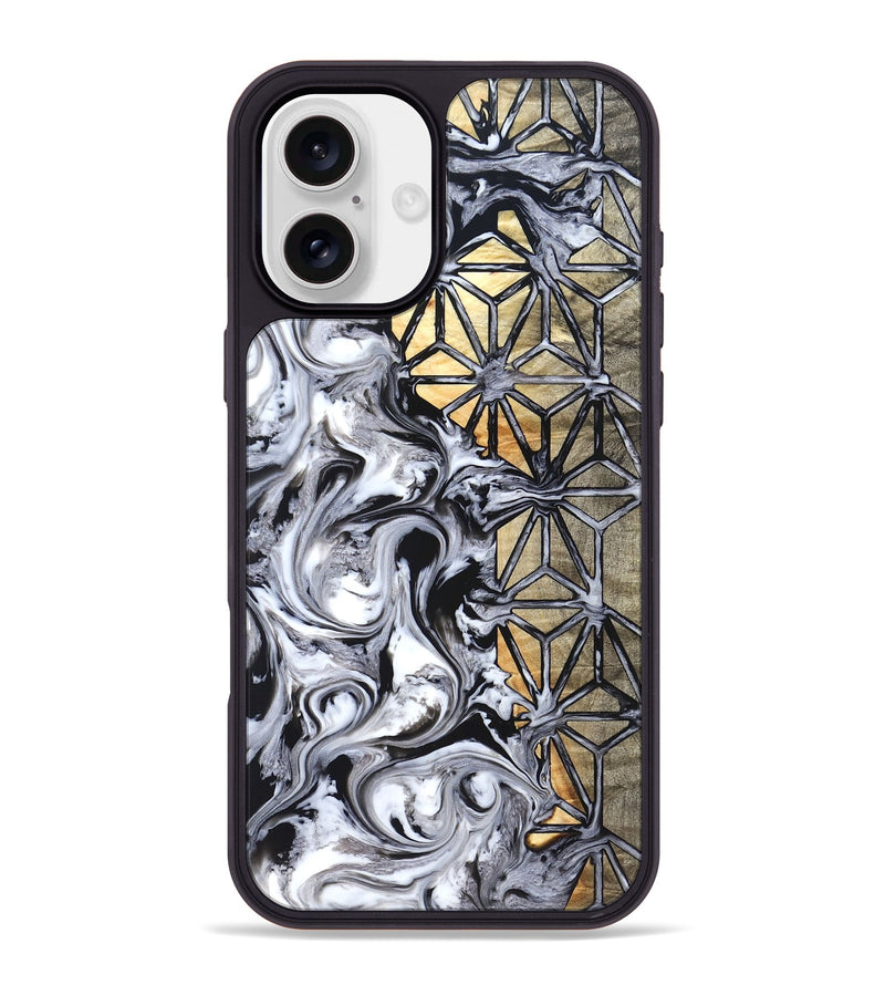 iPhone 16 Plus Wood Phone Case - Harlow (Pattern, 830970)
