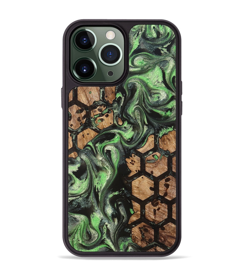 iPhone 13 Pro Max Wood Phone Case - Carina (Pattern, 830972)